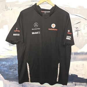 McLaren Mercedes F1 Racing Shirt Top Size XL Good Condition Hugo Boss